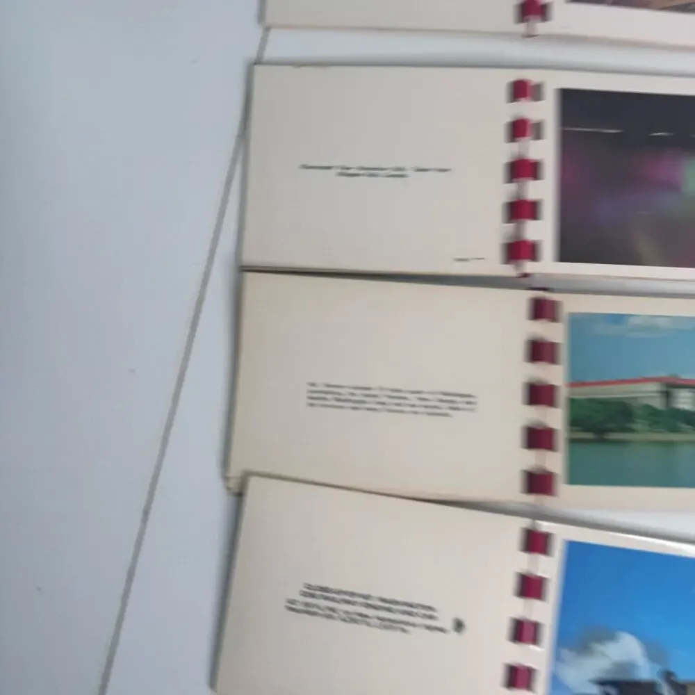 1950 And 60’s Mini Souvenir Color Picture Postcard Booklets